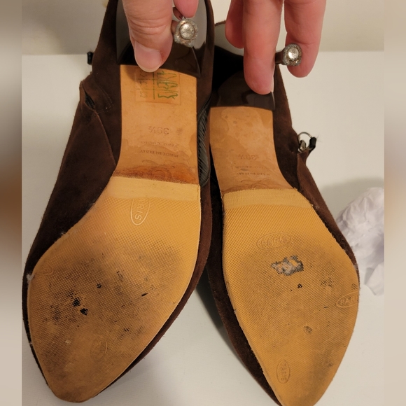 SALE!!!!Alexander McQueen Vintage booties size 39.5 Euro , fits 9 - Picture 6 of 9